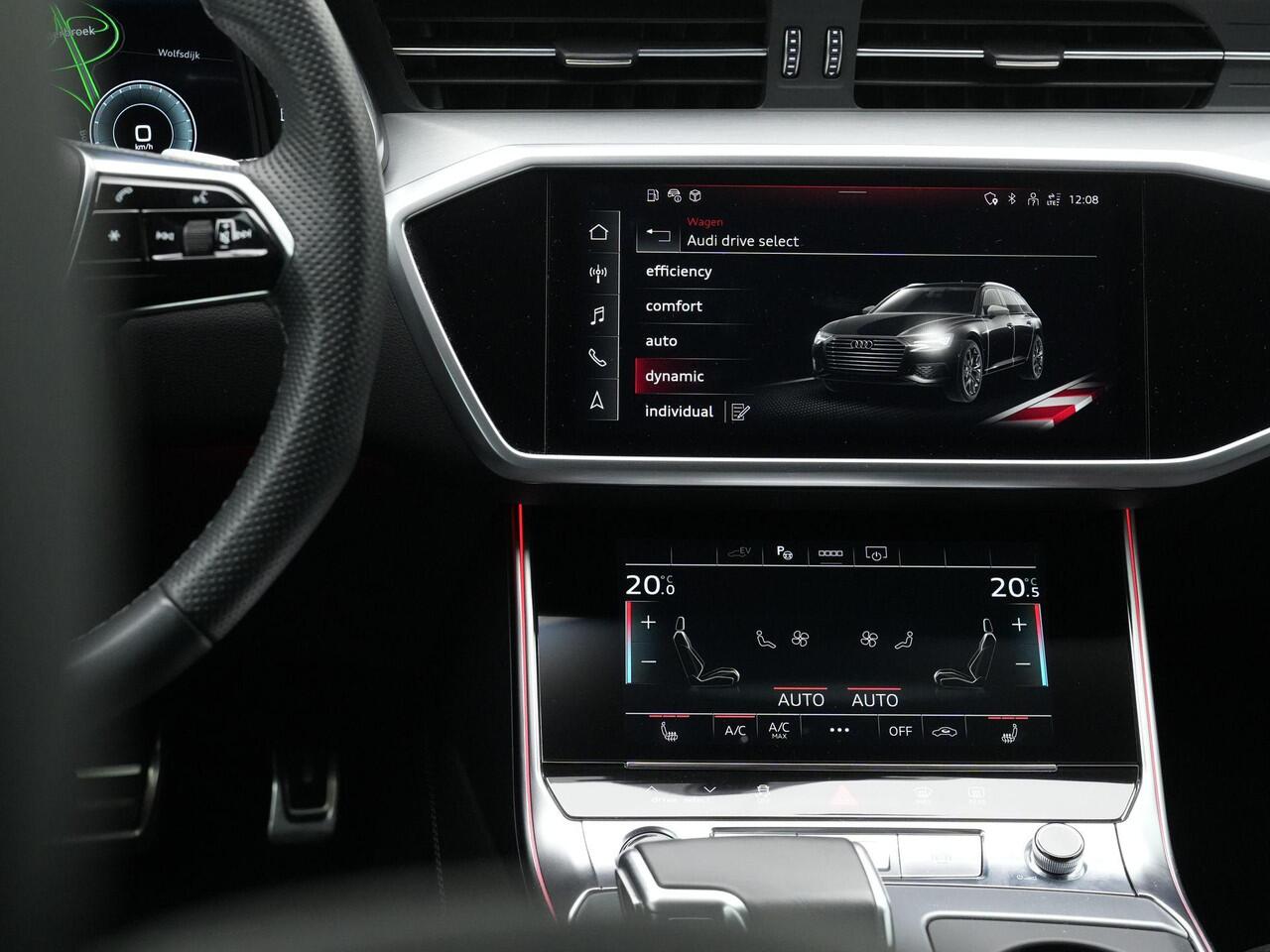 Audi A6 Avant 55 TFSI e Quattro Pro Line S Competition / S-Line | Panoramadak | Trekhaak | 360 camera | Lederpakket | Leder/alcantara