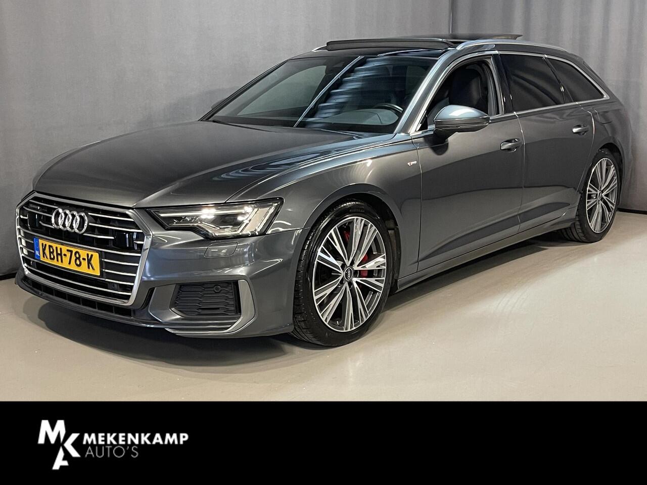 Audi A6 Avant 55 TFSI e quattro Pro Line S Competition 20"/RS stoelen leder + memory/Panoramadak/Trekhaak/B&O audio/Stoel + stuurverwarming/Adaptieve cruise/Keyless/Camera/Matrix LED