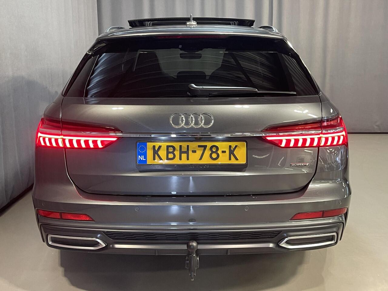 Audi A6 Avant 55 TFSI e quattro Pro Line S Competition 20"/RS stoelen leder + memory/Panoramadak/Trekhaak/B&O audio/Stoel + stuurverwarming/Adaptieve cruise/Keyless/Camera/Matrix LED