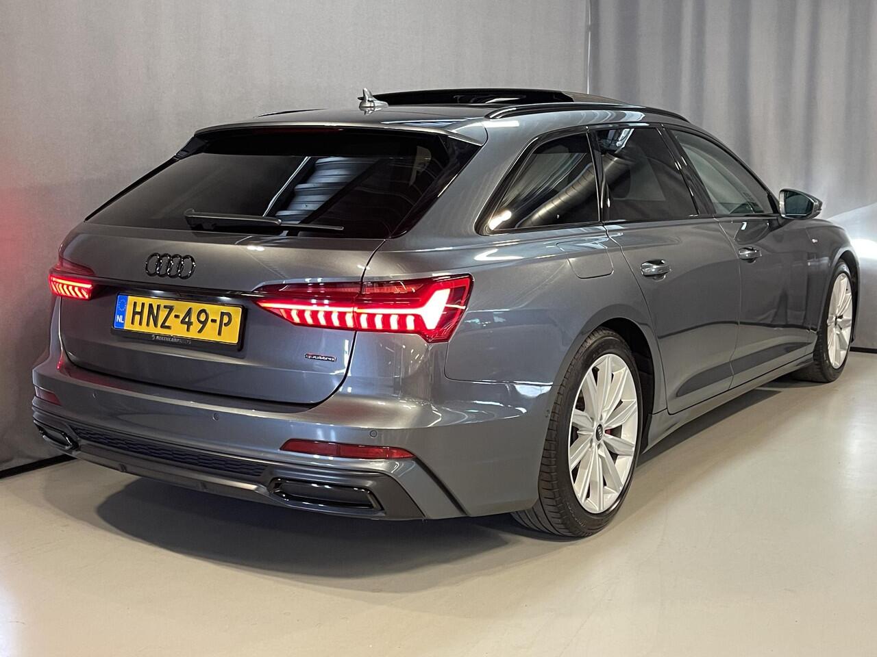 Audi A6 Avant 55 TFSI e quattro Pro Line S Competition 19''/Panoramadak/Adaptieve cruise/Dodehoek/360 Camera/Stoel + Stuurverwarming/Matrix LED/Keyless