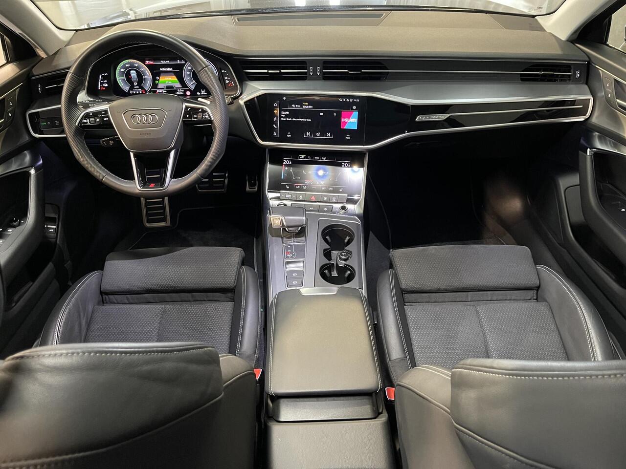 Audi A6 Avant 55 TFSI e quattro Pro Line S Competition 19''/Panoramadak/Adaptieve cruise/Dodehoek/360 Camera/Stoel + Stuurverwarming/Matrix LED/Keyless