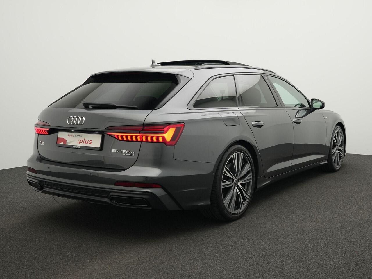 Audi A6 Avant 55 TFSI e 367 pk S-tronic quattro Pro Line S Competition / S-Line | Panoramadak | Leder/alcantara | Stoelverwarming | Matrix LED