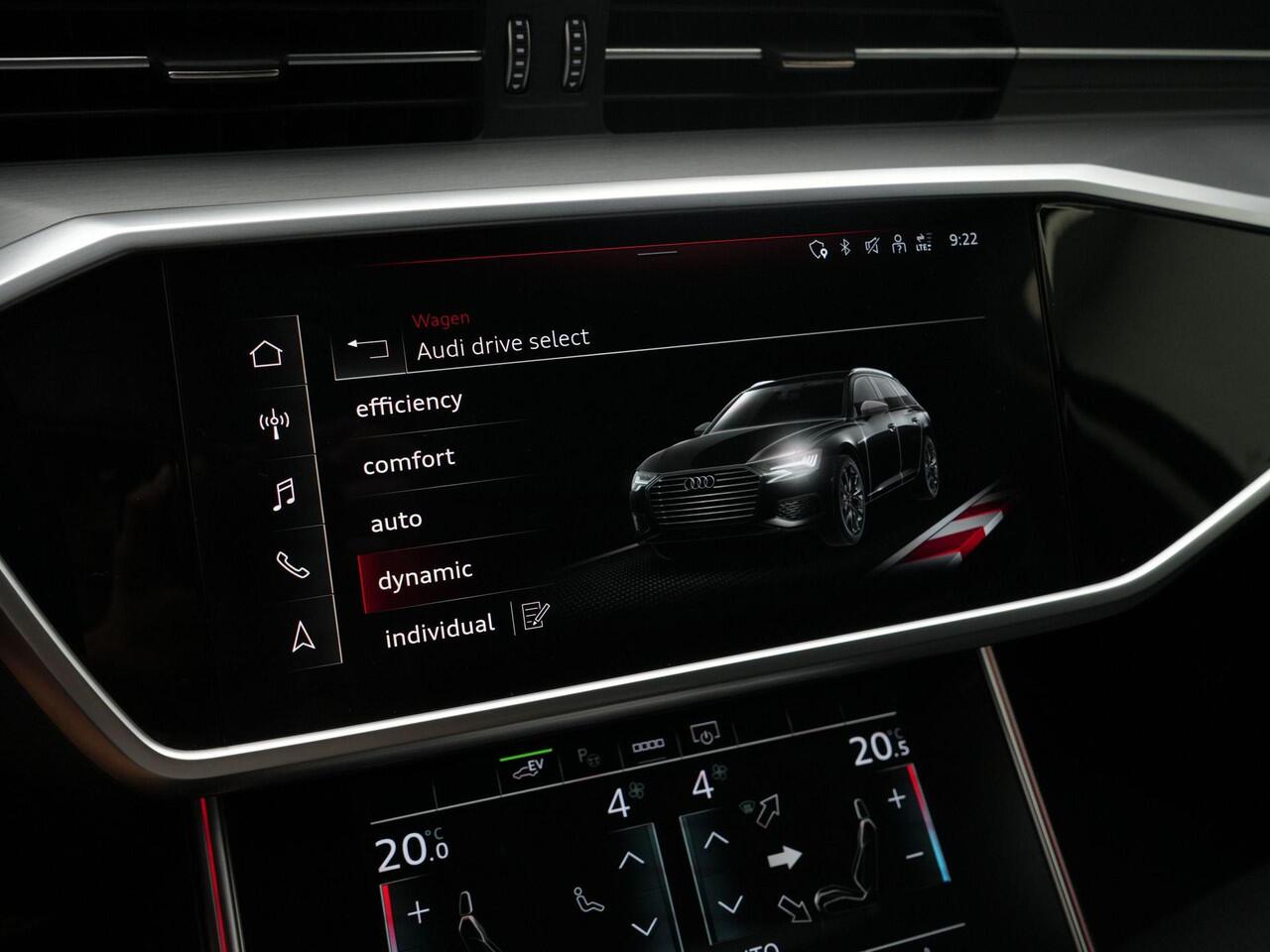 Audi A6 Avant 55 TFSI e 367 pk S-tronic quattro Pro Line S Competition / S-Line | Panoramadak | Leder/alcantara | Stoelverwarming | Matrix LED