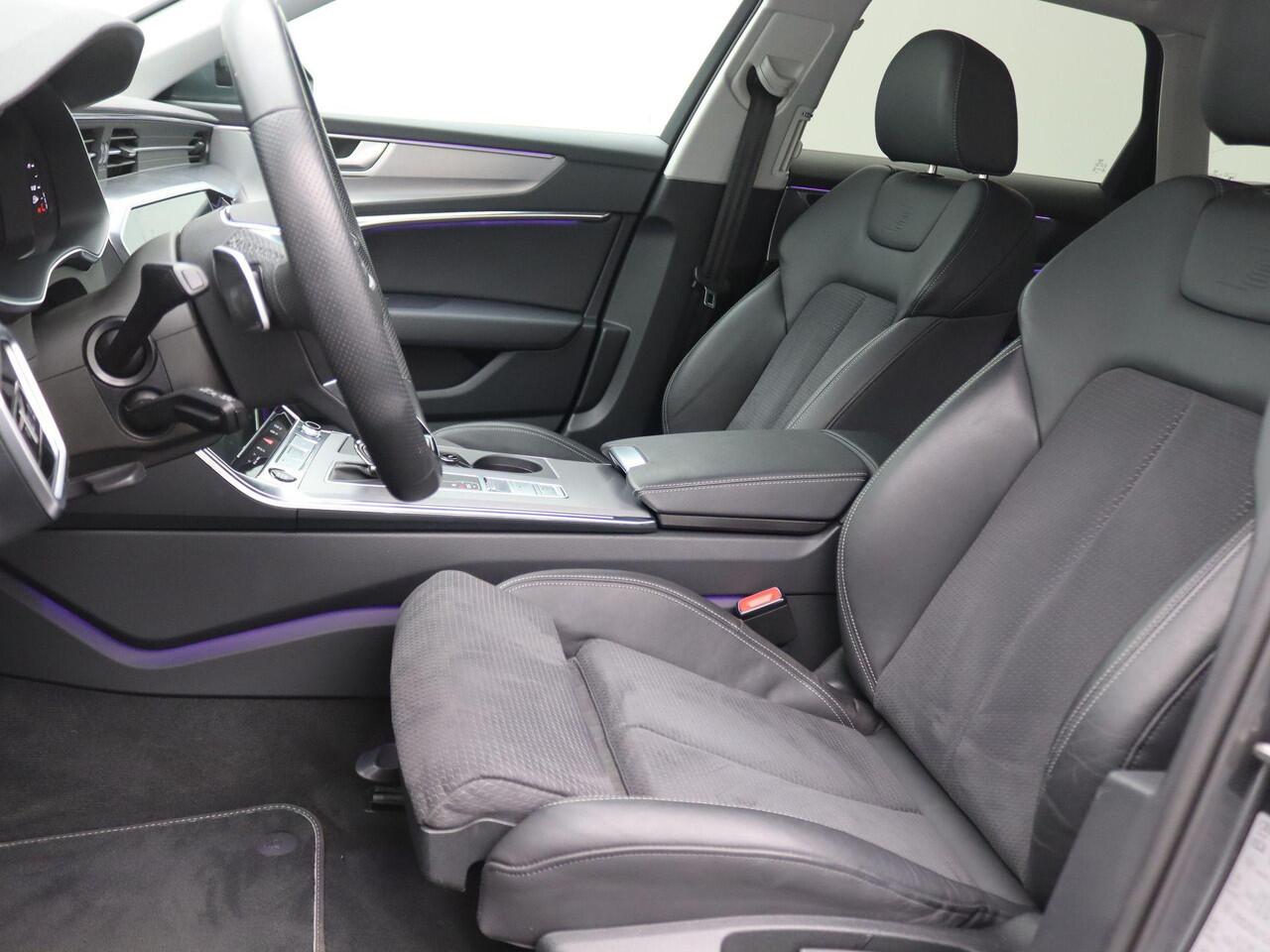 Audi A6 Avant 55 TFSI-e S edition 367PK S-Tronic S-line, Matrix LED verlichting, Keyless, Elektrische achterklep, Adaptive cruise control, Clima, Keyless, Stoel-stuurverwarming, 19" LM Velgen