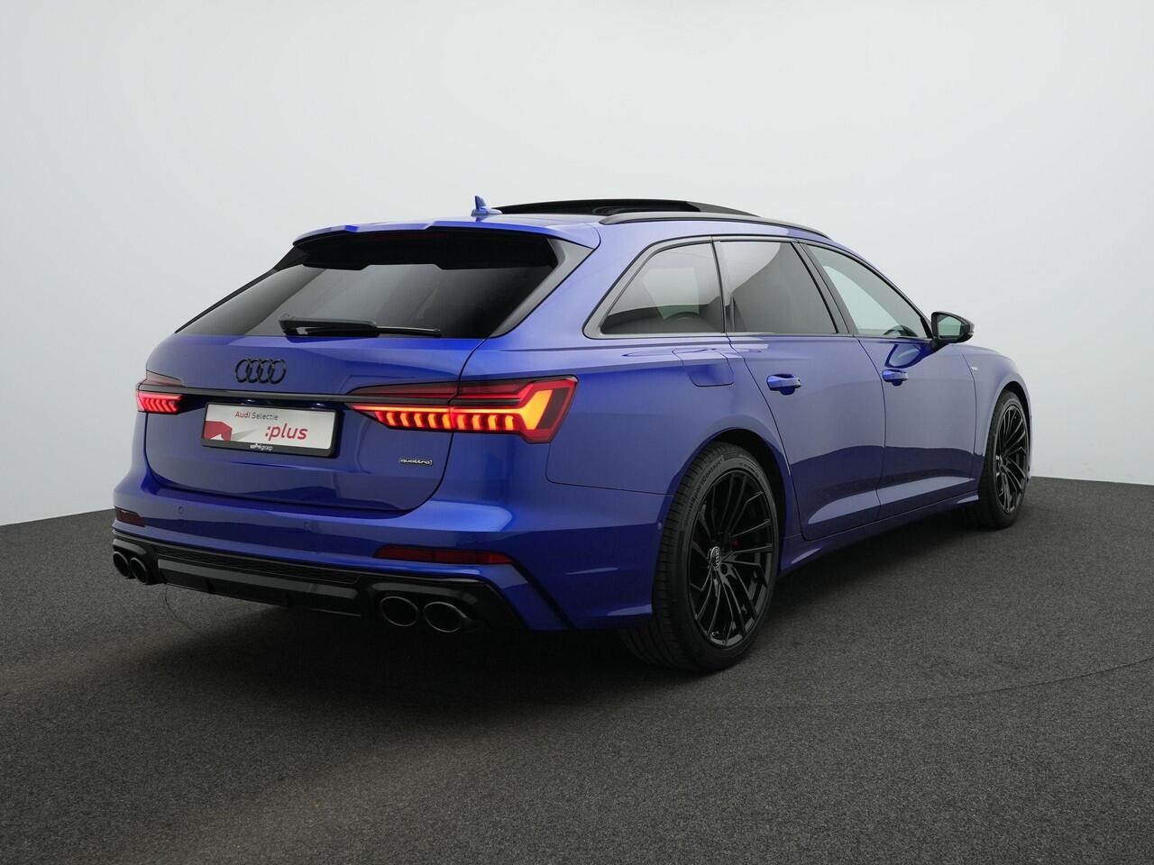 Audi A6 Avant 55 TFSI e Quattro Pro Line S Competition / S-Line | Panoramadak | Trekhaak | Demperregeling | Geheugenstoel | HD-Matrix LED | Head-up display | 360 camera | Bang & Olufsen | Leder/alcantara