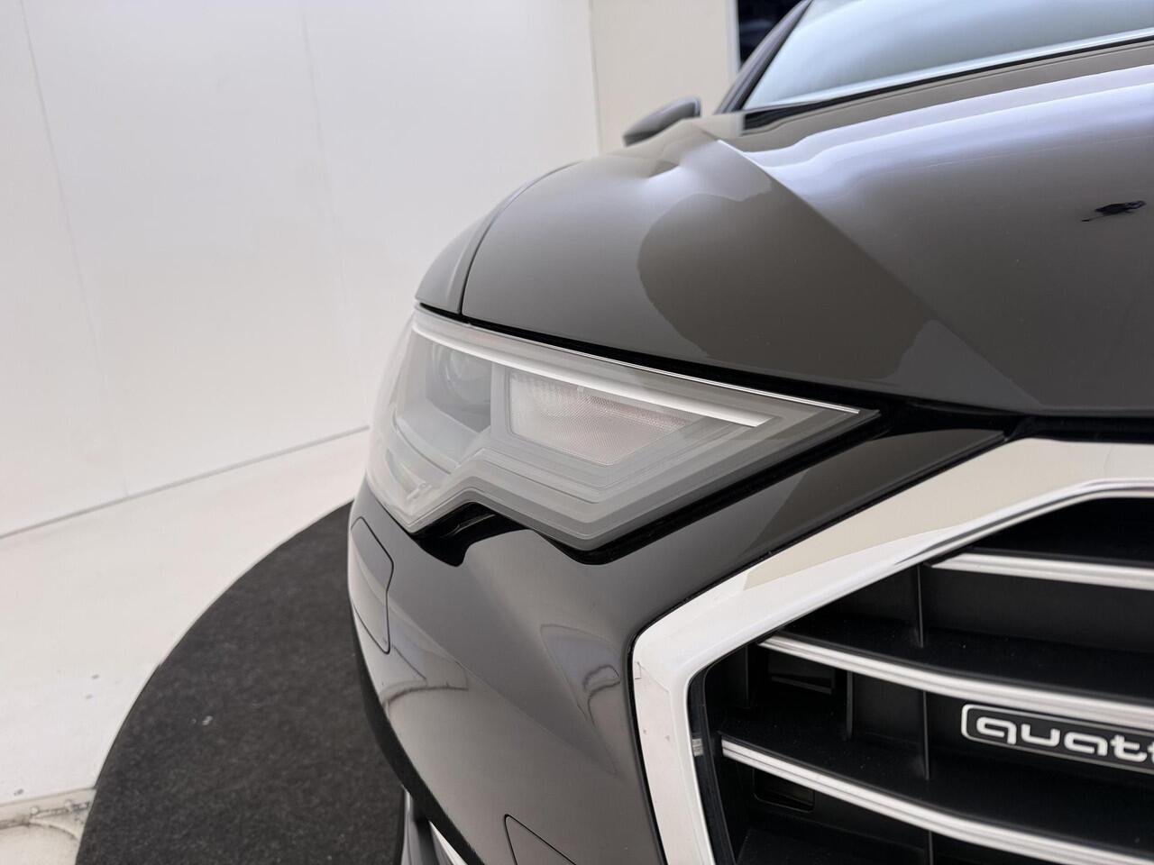 Audi A6 Limousine 50 TFSI e quattro Advanced edition | Parkeerassistent | 4-zone airco | Stoel- en stuurwielverwarming | Lederen bekleding | Navigatie Plus | Cruise control | Elektrisch verstelbare voorstoelen |