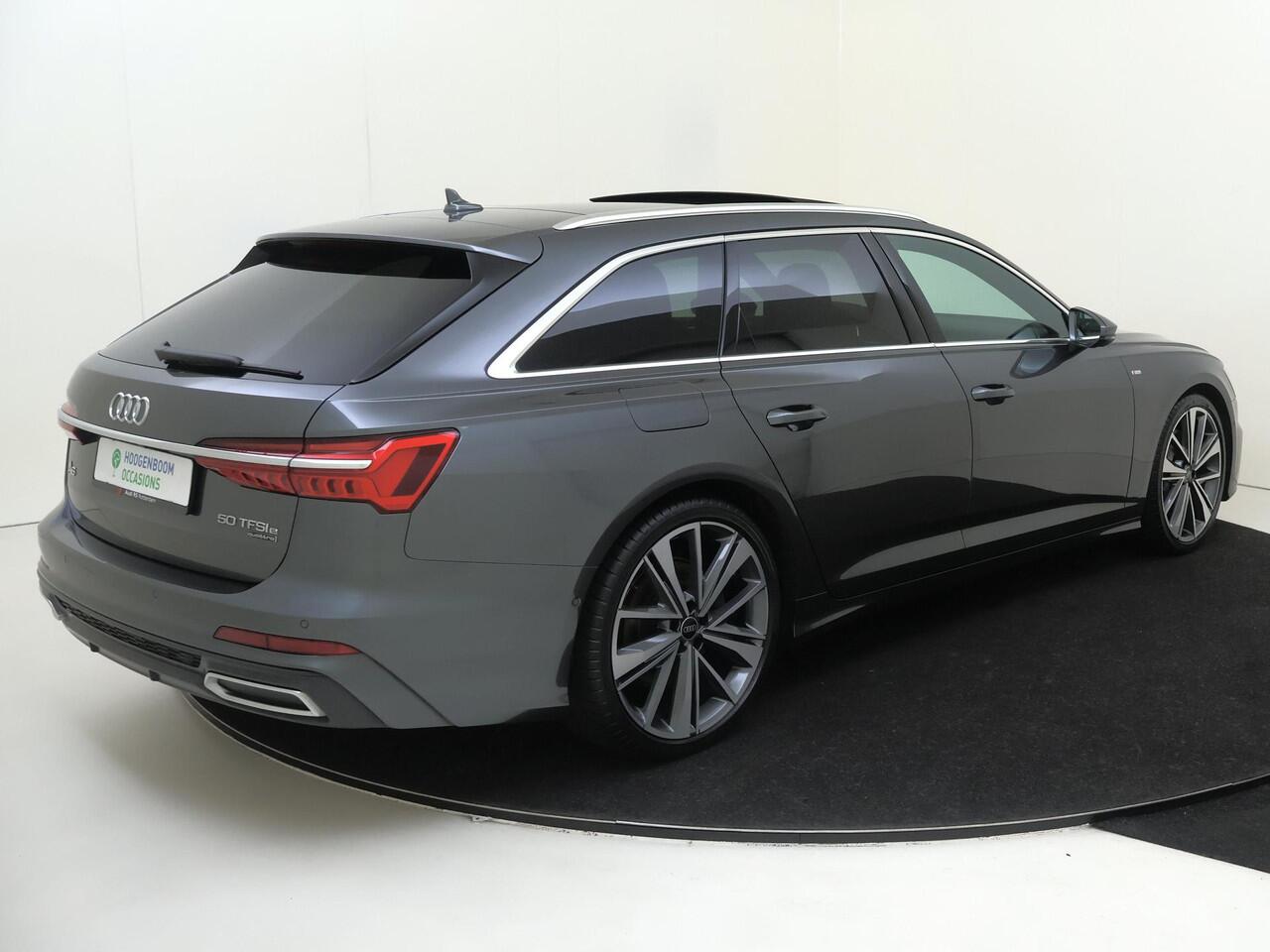 Audi A6 Avant 50 TFSI e quattro S edition Competition | SoH 90% | Panoramadak | Trekhaak | 4-zone airco | Lederen bekleding 'Valcona' | Achteruitrijcamera | Keyless | LED matrix verlichting | Adaptieve cruise control |