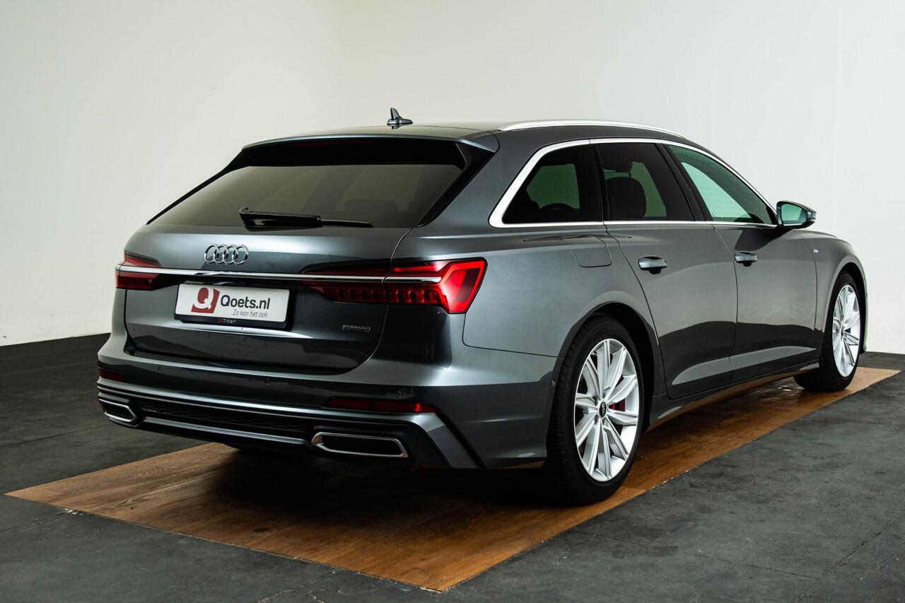 Audi A6 Avant 55 TFSI e quattro Pro Line S Adaptive Cruise Control - Privacy glas - Sportstoelen - Stoelverwarming vóór - Assistentiepakket City/Tour - Achteruitrijcamera - Sportonderstel - Multifunctioneel lederen sportstuurwiel -