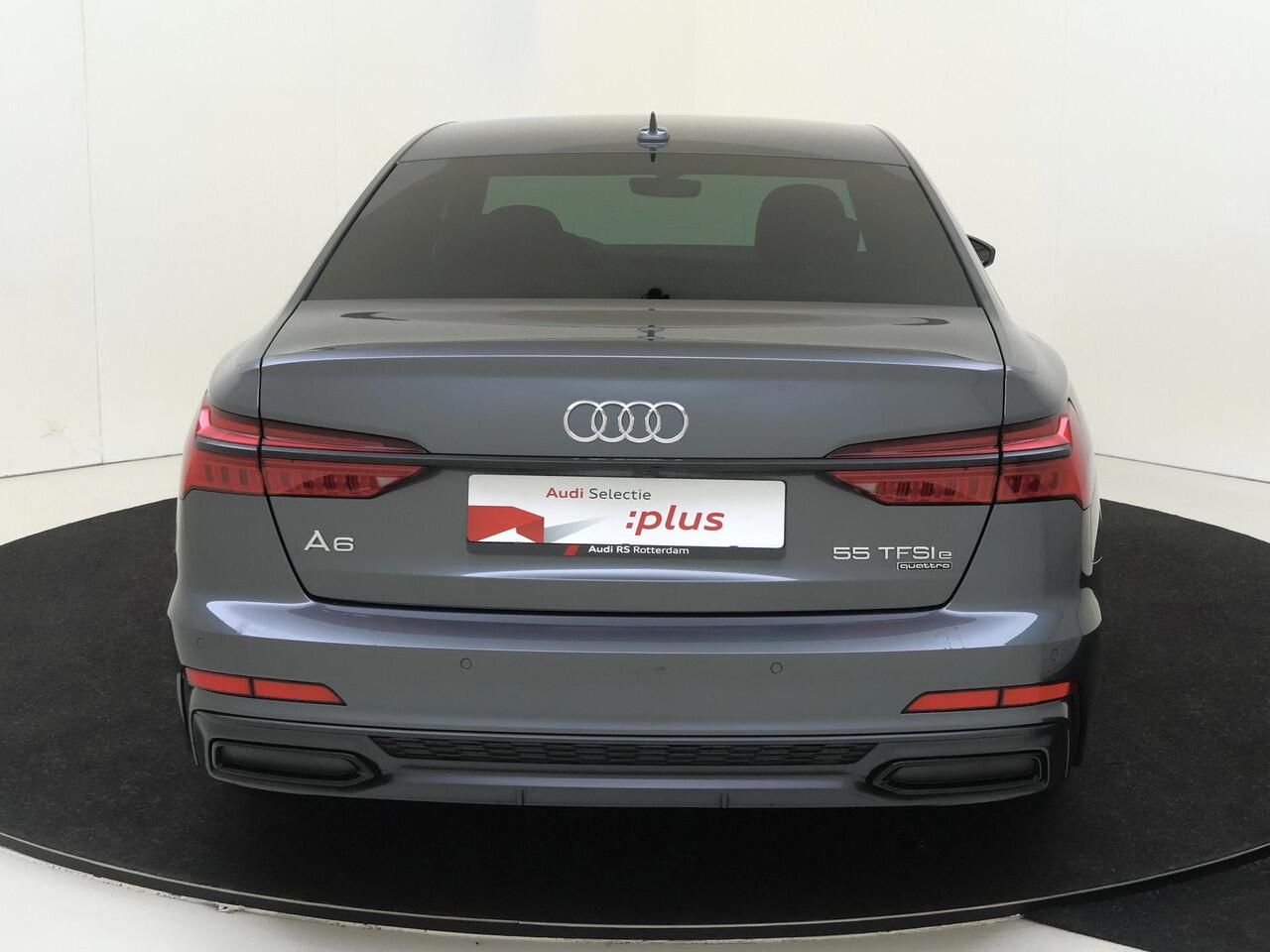 Audi A6 Limousine 55 TFSI e quattro S edition Competition | SoH 87% | 360 camera | Parkeerassistent | 4-zone airco | Adaptieve cruise control | Stoelverwarming | Navigatie Plus | Grootlichtassistent |