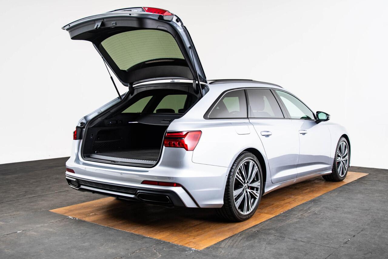 Audi A6 Avant 55 TFSI e quattro Pro Line S Competition Trekhaak - Panoramadak - Adaptive cruise control - Stoelverwarming vóór - Sportstoelen - Privacy glas - Optiekpakket zwart - Audi sound system - Achteruitrijcamera -