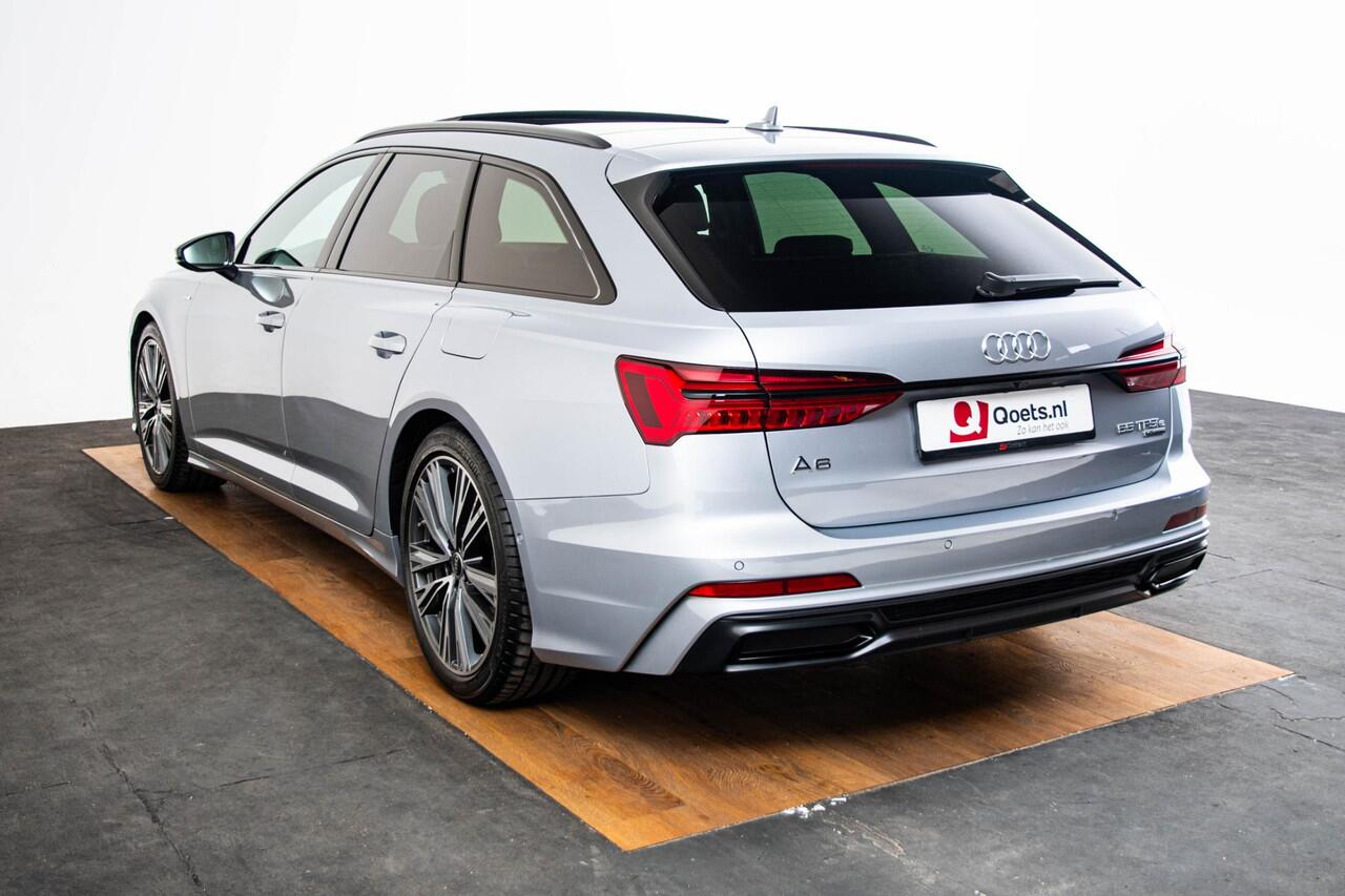 Audi A6 Avant 55 TFSI e quattro Pro Line S Competition Trekhaak - Panoramadak - Adaptive cruise control - Stoelverwarming vóór - Sportstoelen - Privacy glas - Optiekpakket zwart - Audi sound system - Achteruitrijcamera -