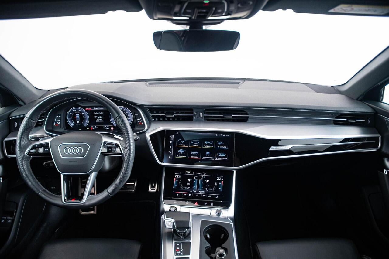 Audi A6 Avant 55 TFSI e quattro Pro Line S Competition Trekhaak - Panoramadak - Adaptive cruise control - Stoelverwarming vóór - Sportstoelen - Privacy glas - Optiekpakket zwart - Audi sound system - Achteruitrijcamera -