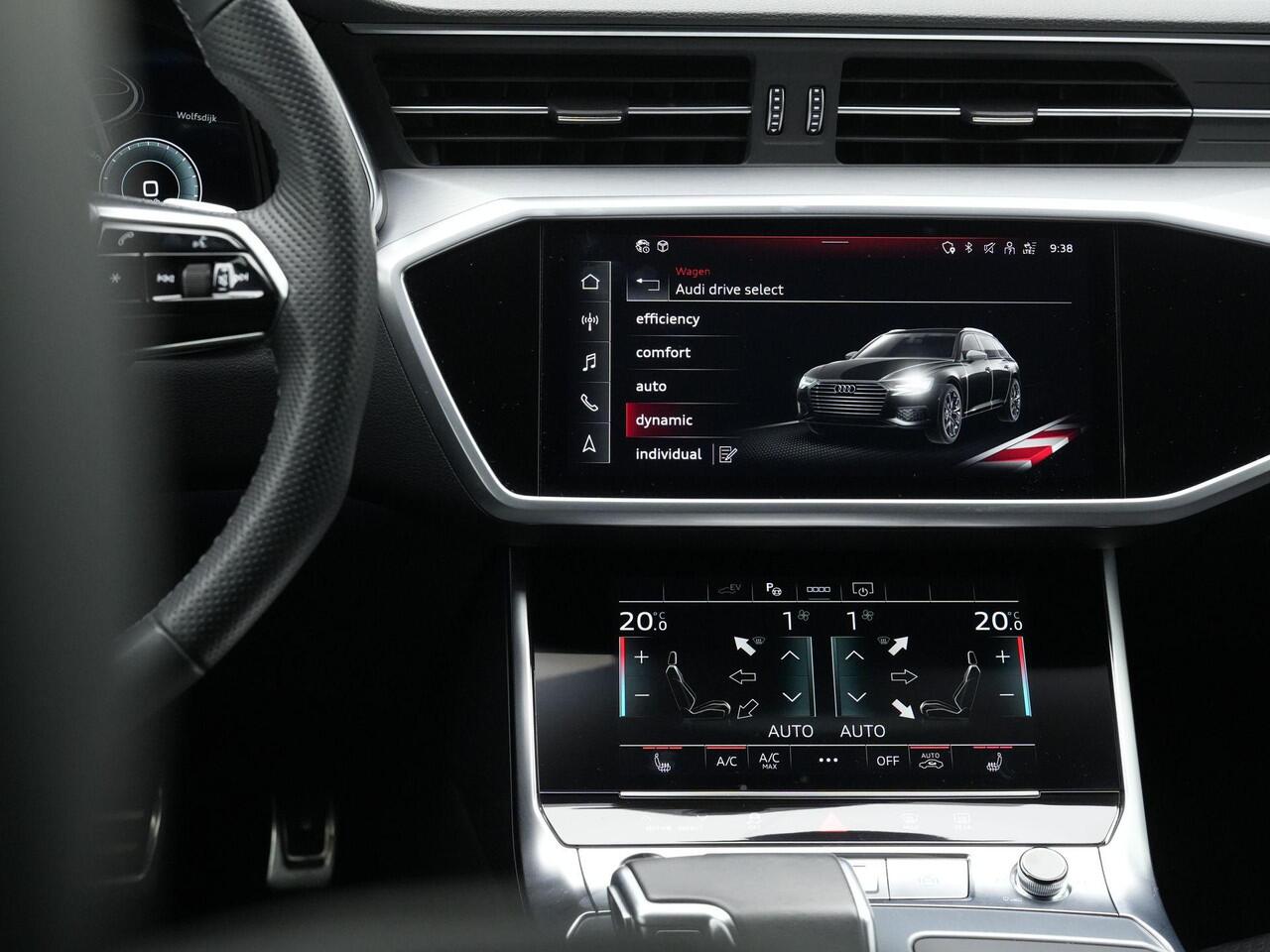 Audi A6 Avant 55 TFSI e Quattro Pro Line S Competition / S-Line | Panoramadak | Geheugenstoel | Bang & Olufsen | 360 camera | HD Matrix LED | Leder/alcantara