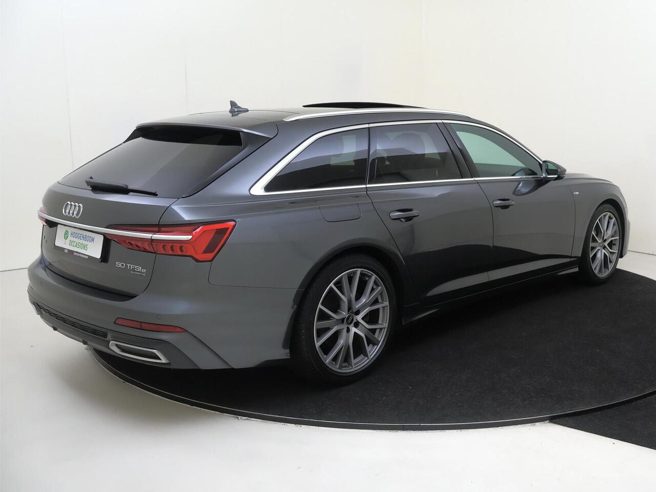 Audi A6 Avant 50 TFSI e quattro S edition | Panoramadak | 360 camera | Head-up display | 4-zone airco | Dodehoek detectie | Keyless | Adaptieve cruise control |
