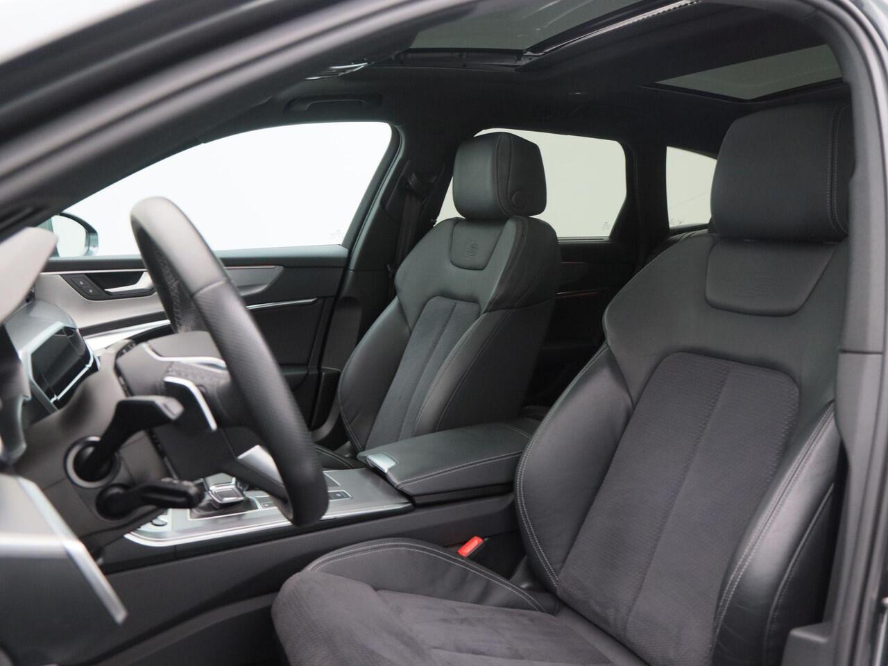 Audi A6 Avant 55 TFSi e 367 Pk quattro S-Line Competition | Panoramadak | Stoelverwarming | Trekhaak | Full LED | Climatronic | Virtual Cockpit | 21 Inch | 60.665 Km !!