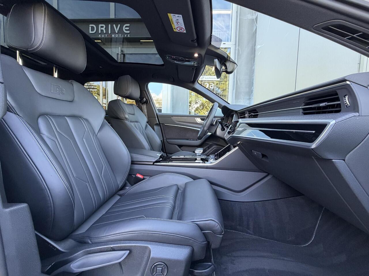 Audi A6 Avant 50 TFSI e quattro 299PK S edition |Pano|B&O|ACC|360Cam|Leer|HD Matrix|Sfeer|20"|Trekhaak|S-Line|Zwart-optiek