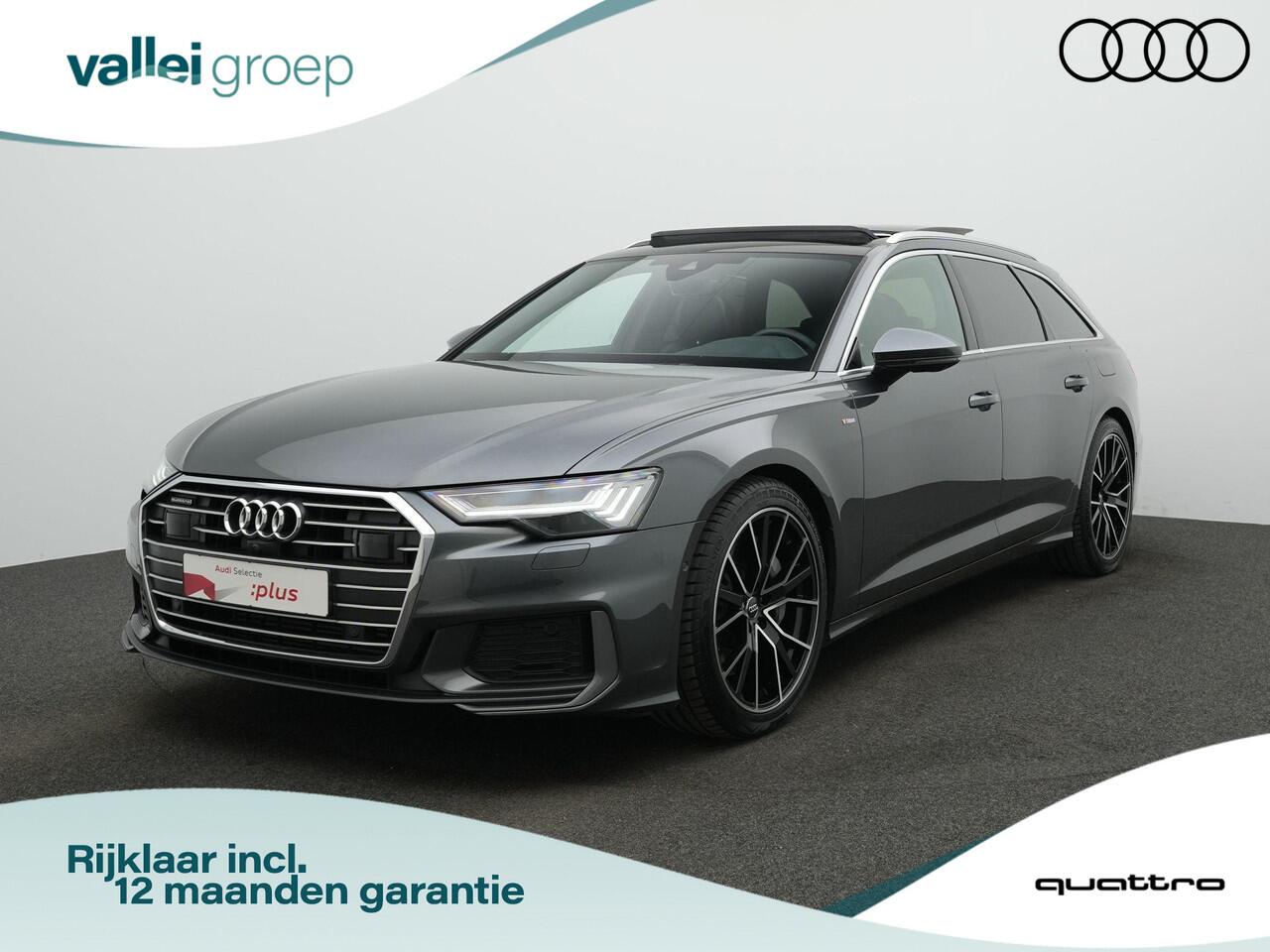 Audi A6 Avant 50 TFSI e Quattro S-Line | Panoramadak | Trekhaak | Valcona leder | Geheugenstoel | 360 camera | Bang & Olufsen