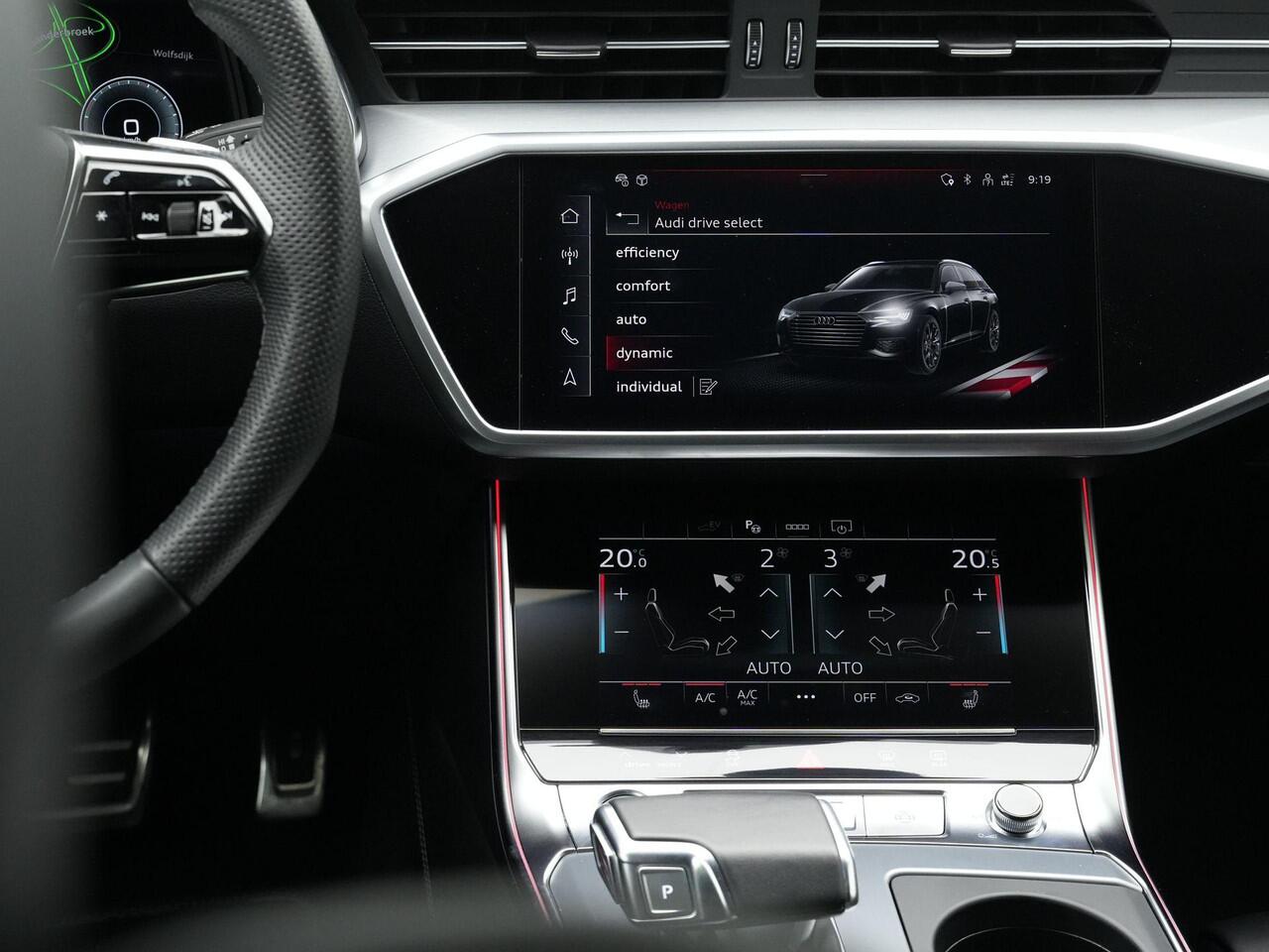 Audi A6 Avant 50 TFSI e Quattro S-Line | Panoramadak | Trekhaak | Valcona leder | Geheugenstoel | 360 camera | Bang & Olufsen