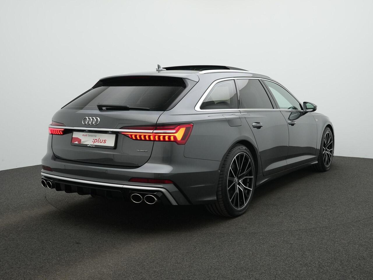Audi A6 Avant 50 TFSI e Quattro S-Line | Panoramadak | Trekhaak | Valcona leder | Geheugenstoel | 360 camera | Bang & Olufsen