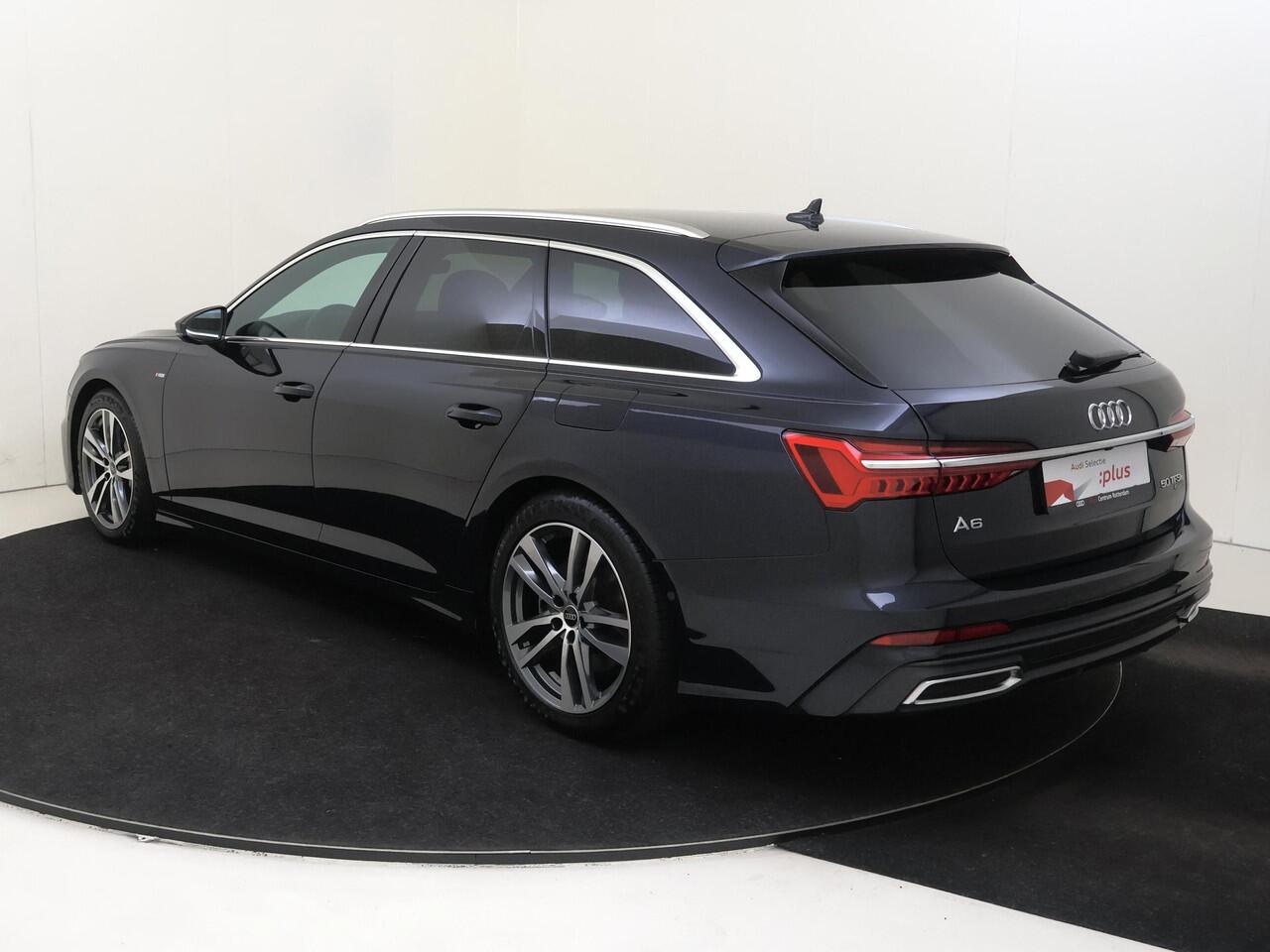 Audi A6 Avant 50 TFSI e quattro S edition | SoH 90% | Trekhaak | 360 camera | 4-zone airco | Adaptieve cruise control | Keyless | CarPlay | Navigatie |