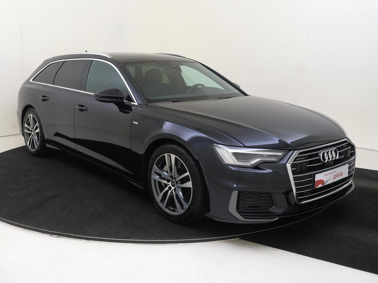 Audi A6 Avant 50 TFSI e quattro S edition | SoH 90% | Trekhaak | 360 camera | 4-zone airco | Adaptieve cruise control | Keyless | CarPlay | Navigatie |