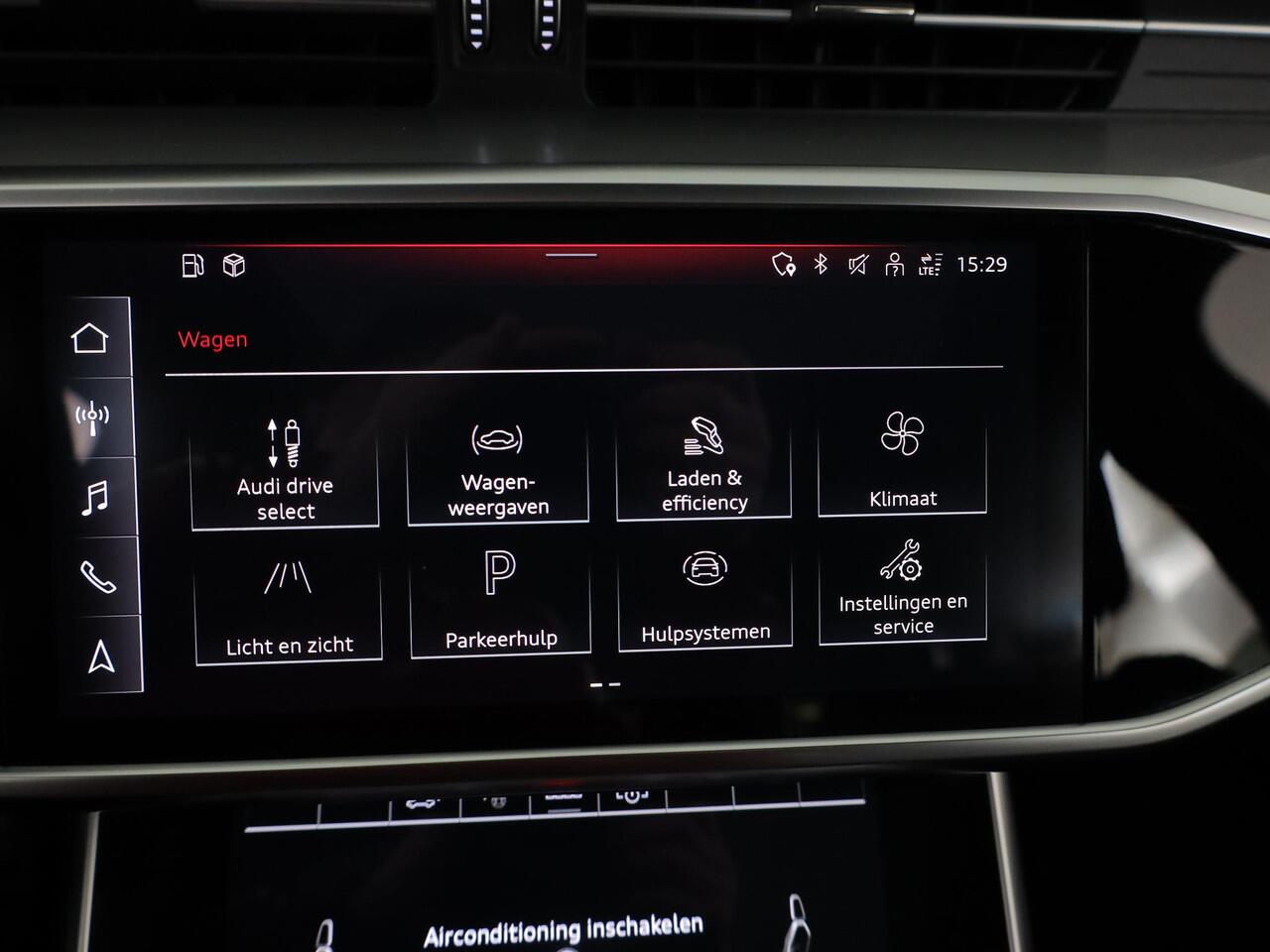 Audi A6 Avant 55 TFSI e quattro Pro Line S Competition 367 pk S-tronic | Navigatie | Panoramadak | Parkeersensoren | Achteruitrijcamera | Lederen bekleding | Stoelverwarming | S-Line |