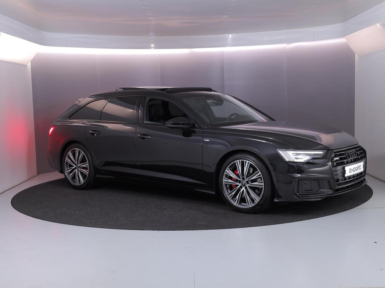 Audi A6 Avant 55 TFSI e quattro Pro Line S Competition 367 pk S-tronic | Navigatie | Panoramadak | Parkeersensoren | Achteruitrijcamera | Lederen bekleding | Stoelverwarming | S-Line |