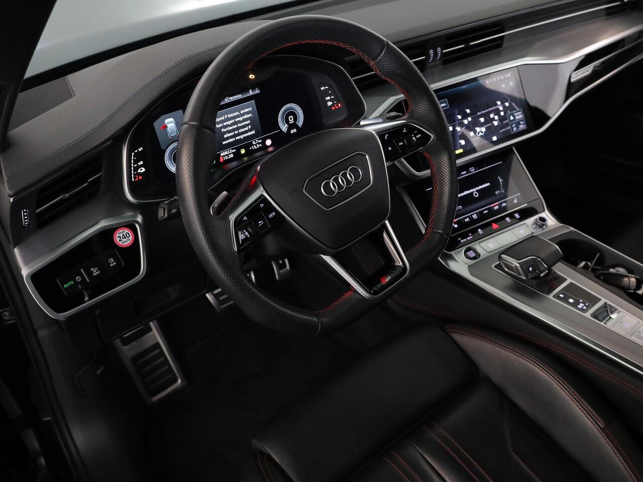 Audi A6 Avant 55 TFSI e quattro Pro Line S Competition 367 pk S-tronic | Navigatie | Panoramadak | Parkeersensoren | Achteruitrijcamera | Lederen bekleding | Stoelverwarming | S-Line |