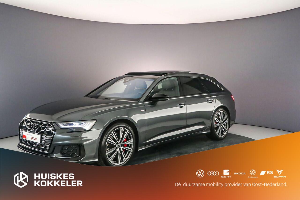 Audi A6 Avant 55 TFSI e S Edition Comp. | Pano | Head Up | Adapt. Onderstel | B&O | 20 inch | 360cam | Keyless | Stuurverwarming | Keyless | HD-Matrix |