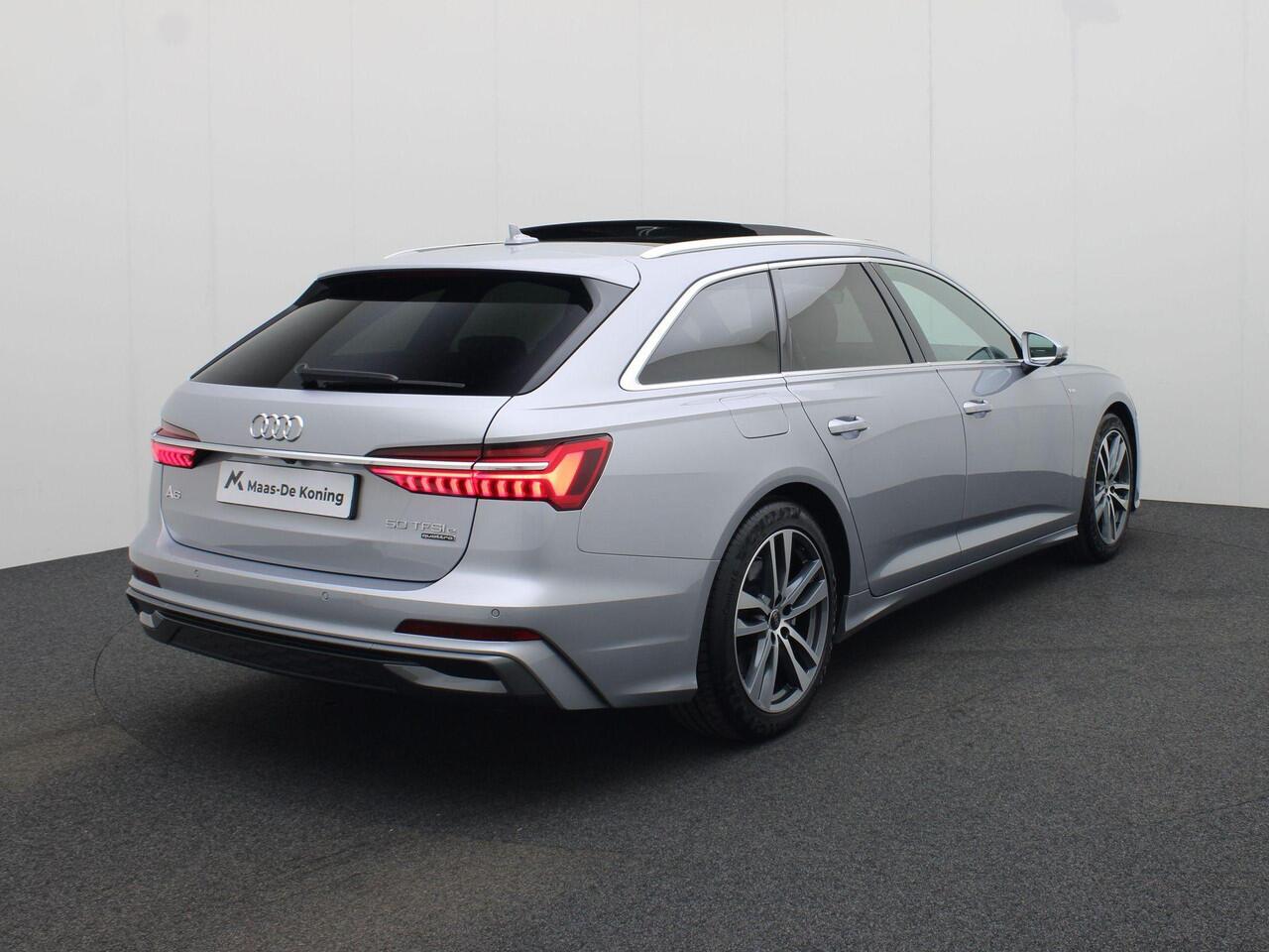 Audi A6 Avant 50 TFSIe 220kW/299PK quattro S Line · Panoramadak · Apple Car Play · Camera · Leder/Alcantara · Drive select