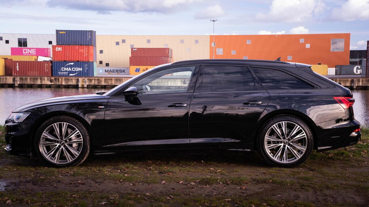 Audi A6 Avant 50 TFSI e 299 pk Quattro S Line Panodak, Trekhaak Matrix LED Koplampen, Shadow Look Plus, Adapt. Cruise Control