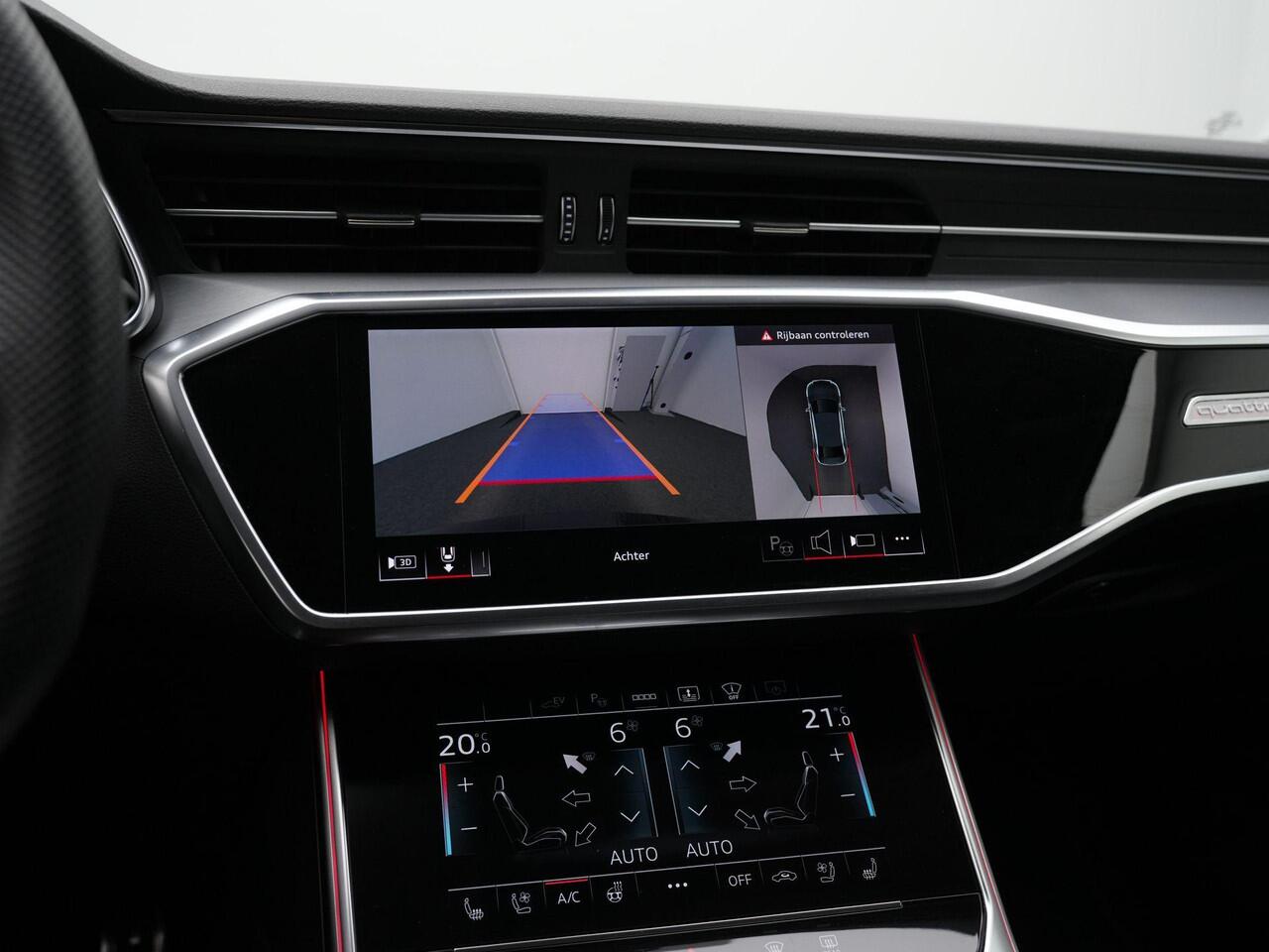 Audi A6 Limousine 55 TFSI e 367 pk S-tronic quattro S edition Competition / S-Line | Panoramadak | Twinleder | Geheugen-/ventilatiestoelen | HD-Matrix LED | Head-up display | Bang & Olufsen | 360 camera