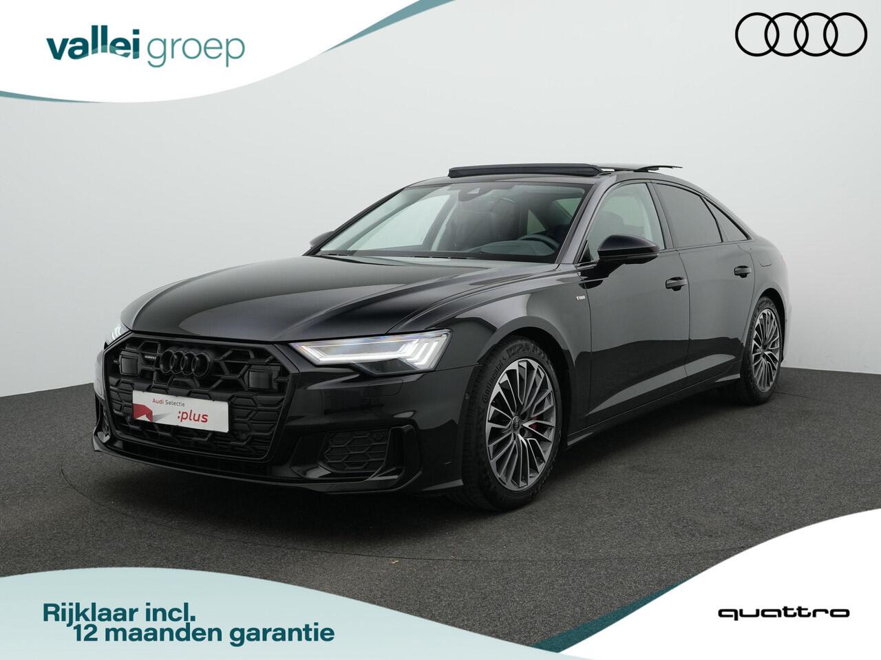 Audi A6 Limousine 55 TFSI e Quattro S edition Competition / S-Line | Panoramadak | Twinleder | Geheugen-/ventilatiestoelen | HD-Matrix LED | Head-up display | Bang & Olufsen | 360 camera