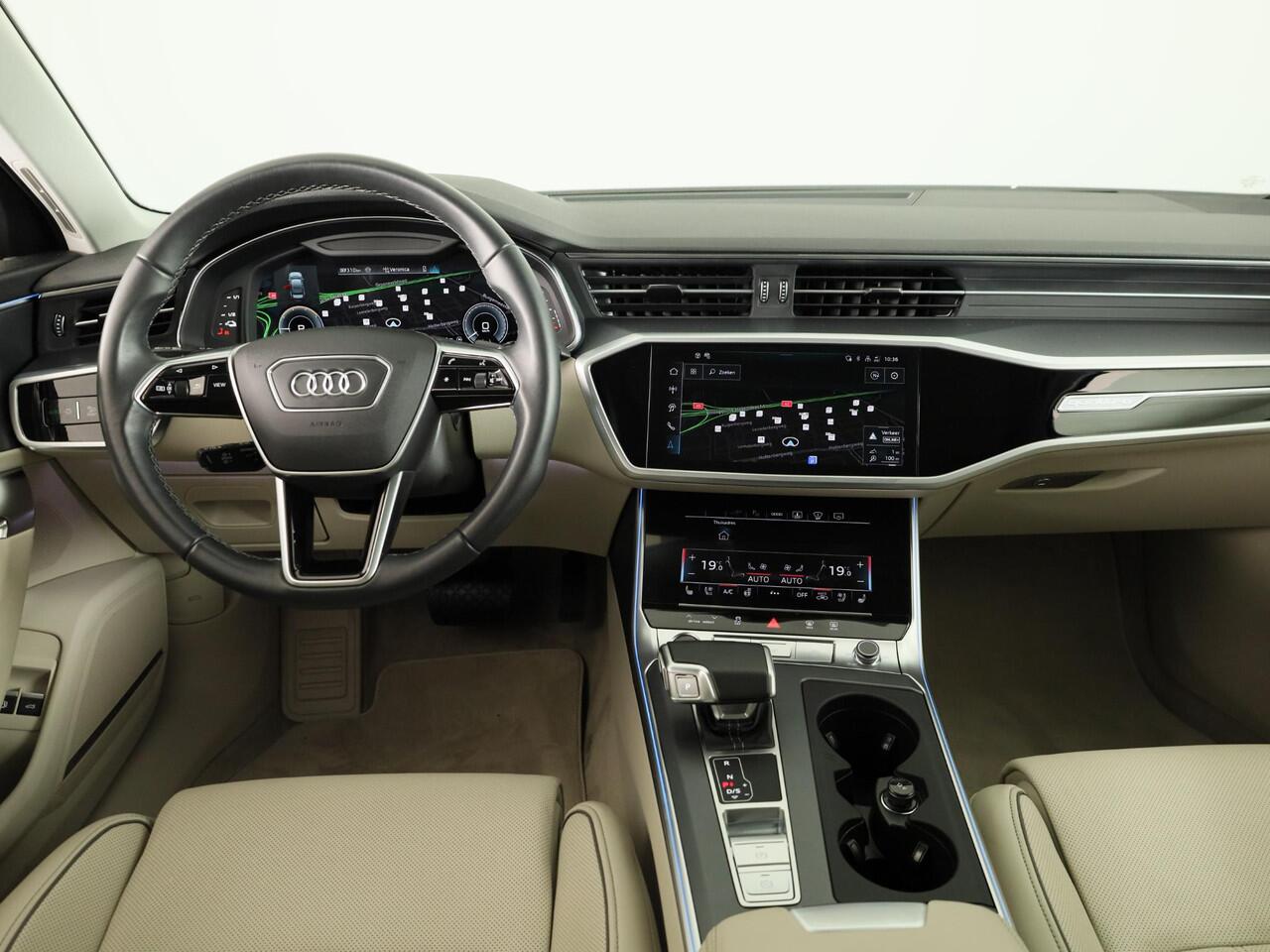 Audi A6 Limousine 50 TFSI e quattro Advanced edition 299pk | Panoramadak | Head Up display | B&O Audio | Elektrisch verstelbare voorstoelen met geheugen