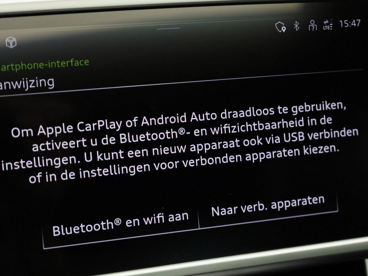 Audi A6 Limousine 50 TFSIe 220kW/299PK quattro S Line · 360°Camera + Parkeersensoren · Panoramadak · Trekhaak · Garantie t/m 14-04-2029 of 100000km.