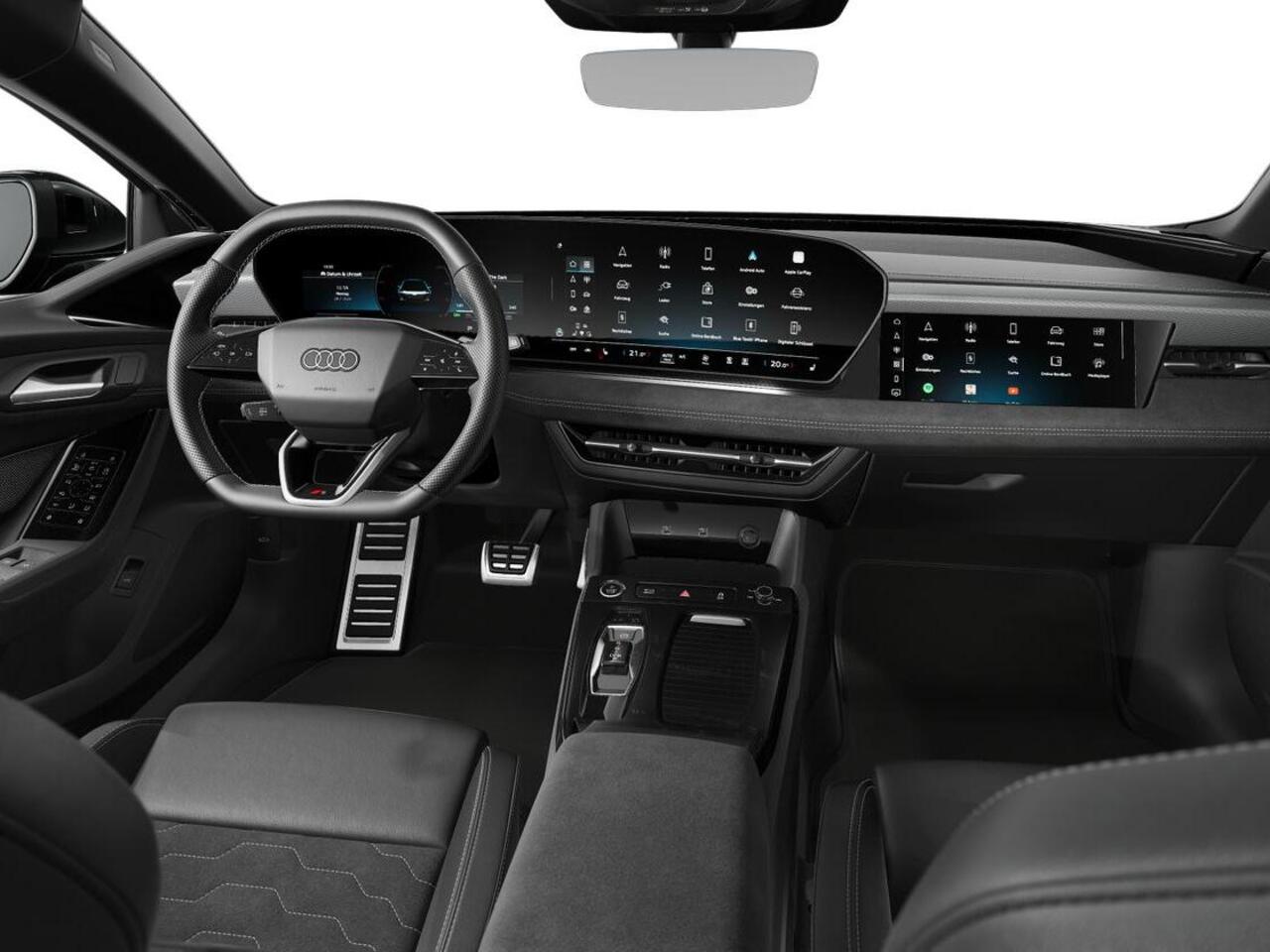 Audi A6 e-tron S edition e-tron 83 kWh 210 kW / 286 PK Avant Elek · Adaptieve luchtvering · Bekleding Leder/Alcantara · 21" LM Velgen · Glazen panormadak (Smart glass)