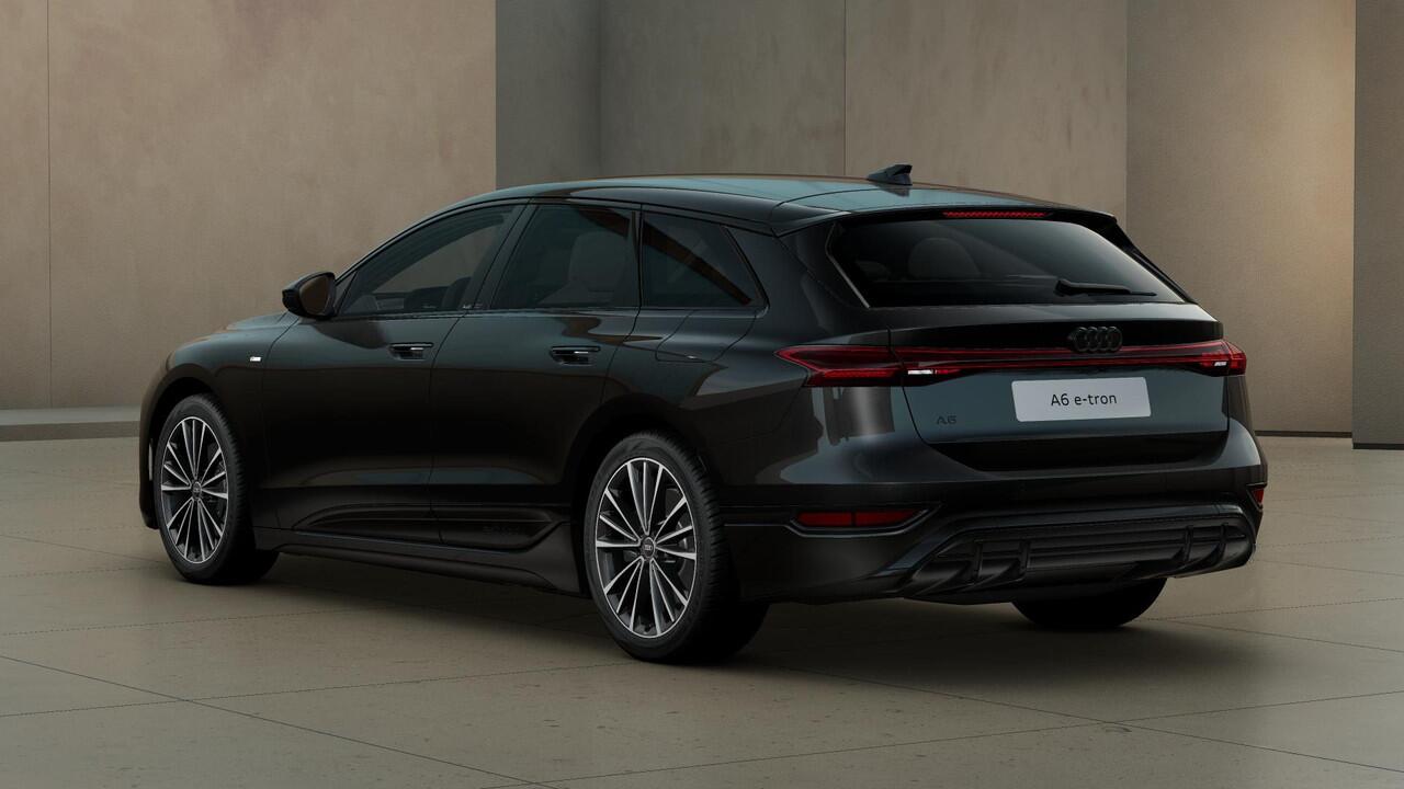 Audi A6 Avant e-tron Advanced edition 100kWh 270 kW / 367 PK Tech Plus pakket, stoelventilatie, optiek pakket glanzend zwart