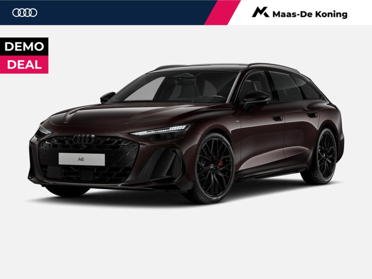 Audi A6 Avant 2.0 e-hybrid quattro S edition 299 PK · Panorama dak met smart glass · Tech pro · Trekhaak · B&O Premium Sound 3d · Softclose · MMI-bijrijdersscherm