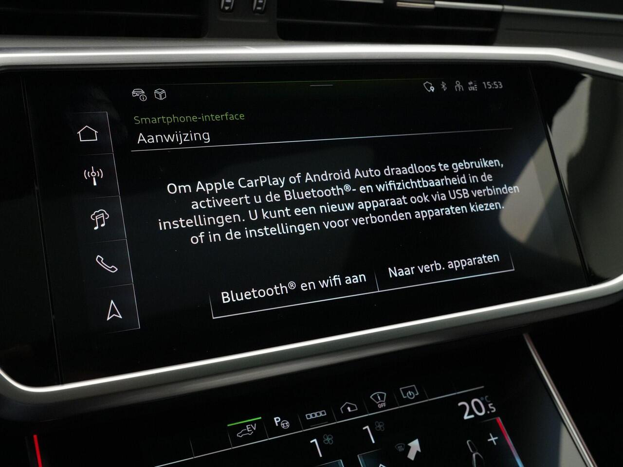 Audi A6 Avant 50 TFSI e 299 pk S-tronic quattro S edition Competition | Panoramadak | Trekhaak | Standkachel | Bang & Olufsen Sound | Zwart optiekpakket Plus | 21 inch