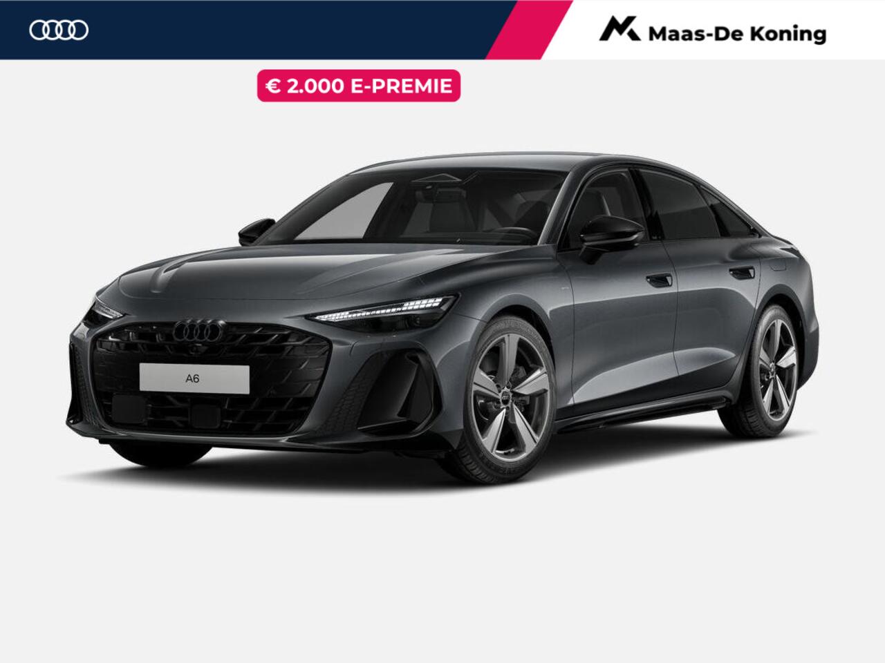Audi A6 Limousine 2.0 e-hybrid quattro S Edition 299 PK · Exterieurpakket zwart · Tech plus · Warmtewerend glas, donker getint