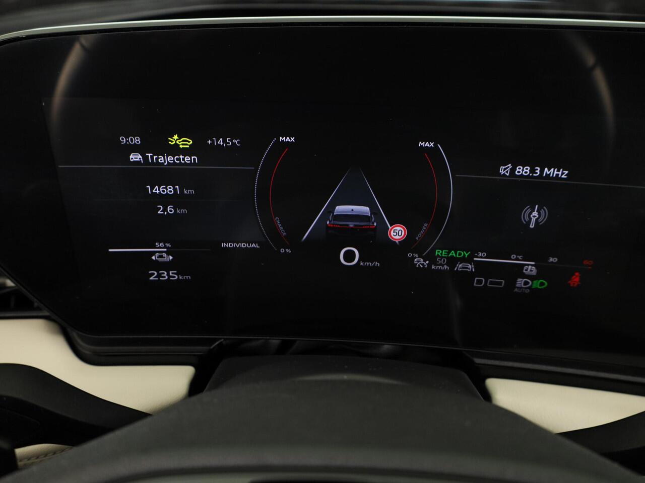 Audi A6 Avant e-tron Advanced edition performance 100 kWh 367pk | Adaptieve cruise controle | Stoelventilatie | Pack Tech Pro | Beige Leder