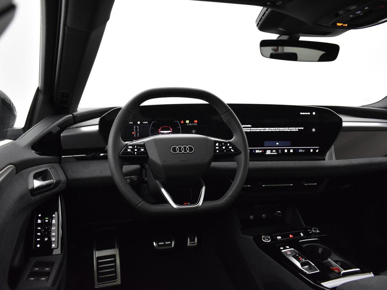 Audi A6 Avant e-tron S edition 367 PK · Tech pro · Panorama glasdak · Sportstoel plus leder zwart · Stoelmassage + ventilatie