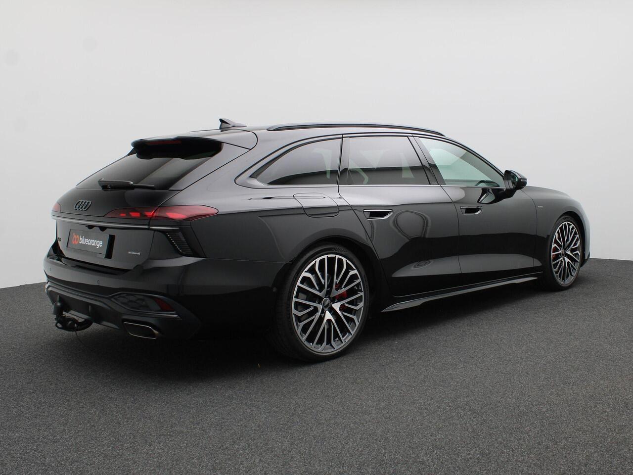 Audi A6 Avant 2.0 e-hybrid quattro S edition Competition 367PK Tech Pro, Trekhaak, Elektr. Stoelen, head-up, B&O sound, Luchtvering, Panoramadak, Trekhaak, 21" lichtmetalenvelgen