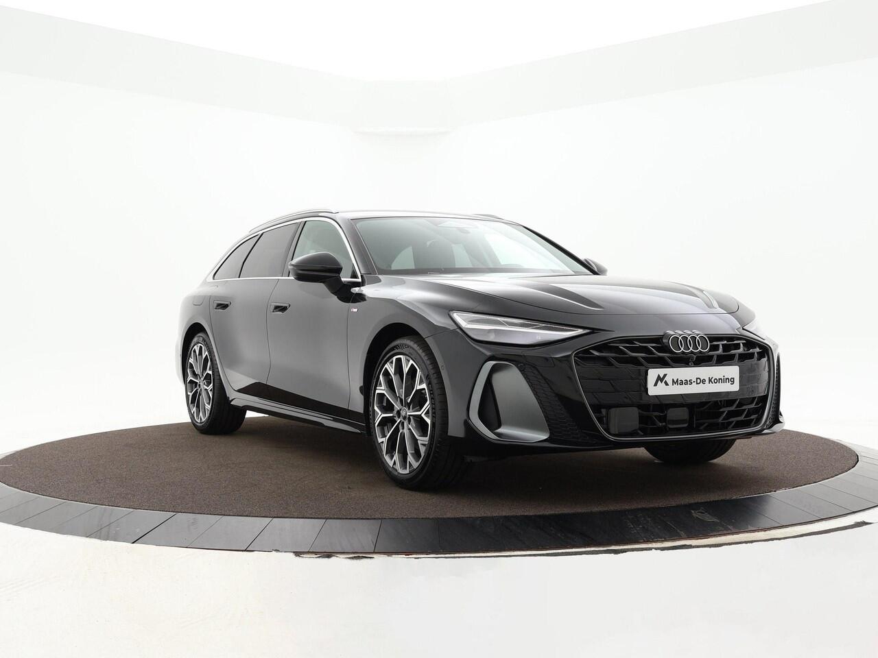 Audi A6 Avant TFSI Advanced edition 204 PK · Tech plus · Lederen bekleding · Elektrische stoelen met geheugen · Privacy glas