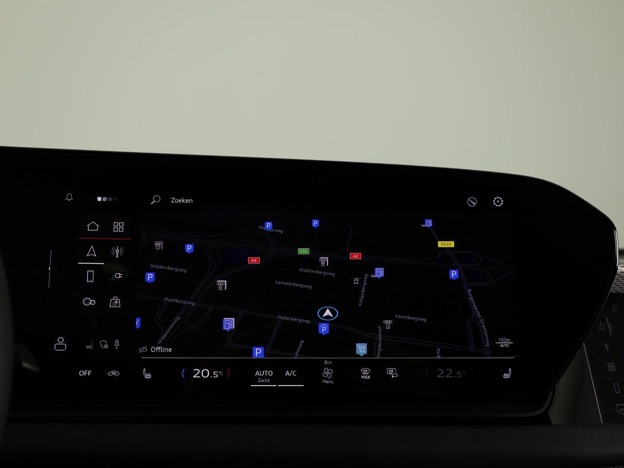 Audi A6 Sportback e-tron S edition performance 100 kWh Lederen bekleding | Verwarmbare voorstoelen | 21 inch Lichtmetalen velgen | Matrix led verlichting