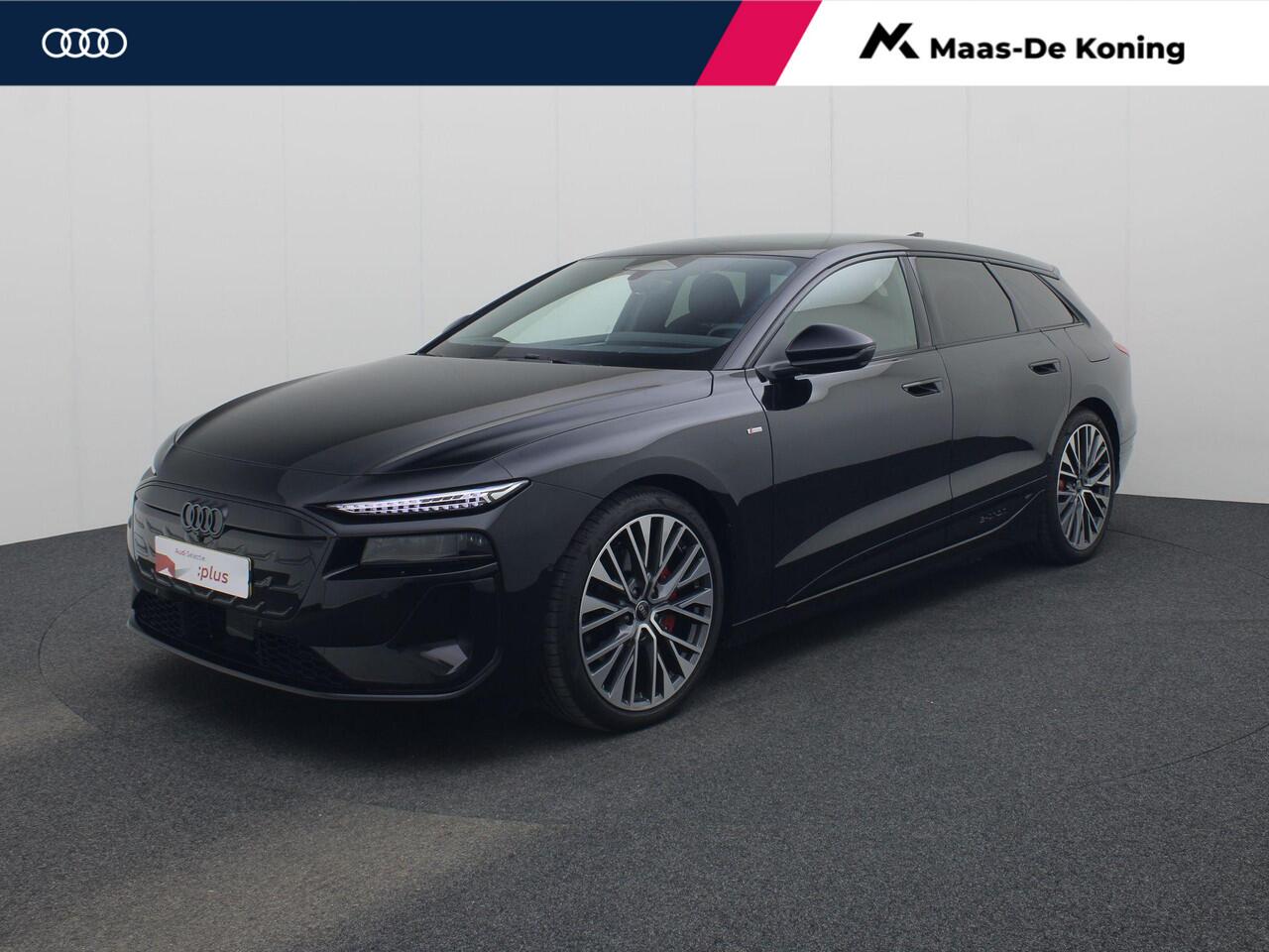 Audi A6 Avant e-tron S edition e-tron 100kWh 367 PK · Tech pro · Panorama-glasdak · Sportstoel plus leder zwart · Stoelmassage + ventilatie