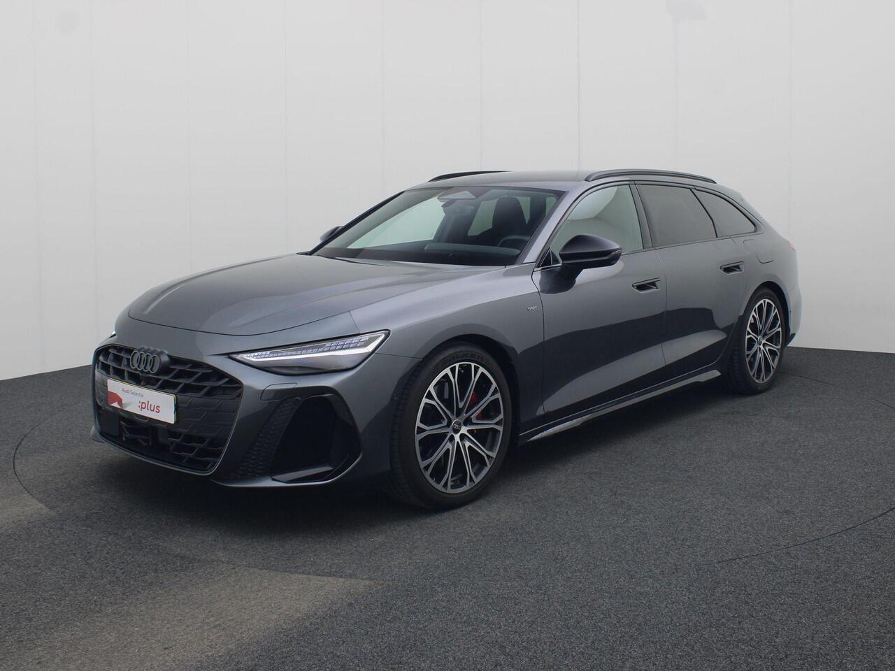 Audi A6 Avant 2.0 e-hybrid quattro S edition 299 PK · Tech plus · Warmtewerend glas, donker getint · Exterieurpakket zwart