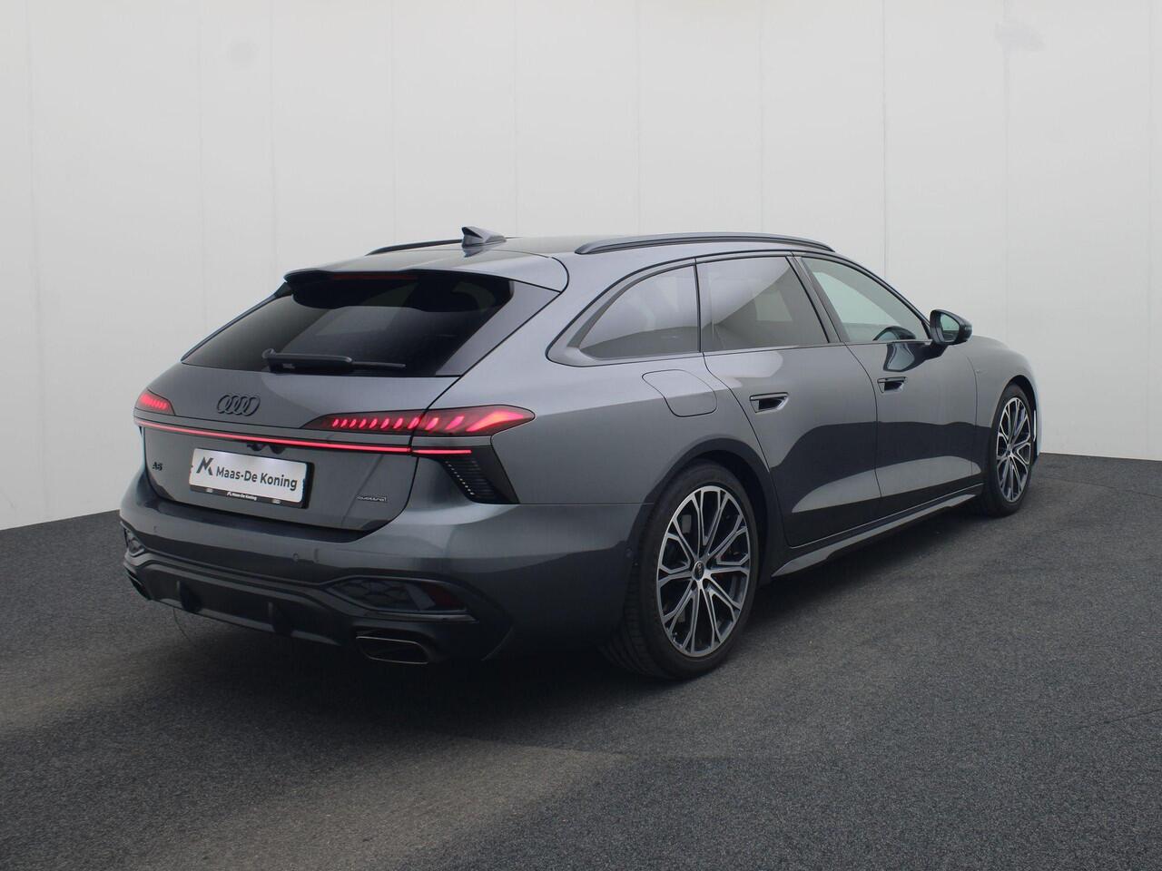 Audi A6 Avant 2.0 e-hybrid quattro S edition 299 PK · Tech plus · Warmtewerend glas, donker getint · Exterieurpakket zwart