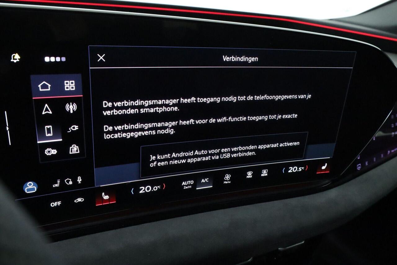 Audi A6 Sportback S edition e-tron 100kWh 270 kW / 367 pk | 360 Camera | HUD | Tech pro | Dinamica-microvezel en lederen bekleding | Bang & olufsen sound system