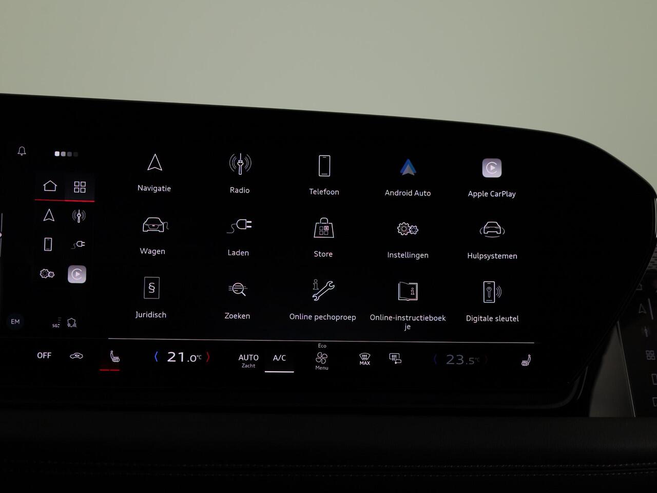 Audi A6 Avant e-tron S edition performance 100 kWh 367pk | Matrix Led verlichting | Elektrisch verstelbare voorstoelen+ geheugen bestuurdersstoel | Adaptieve cruise controle | 360° Camera